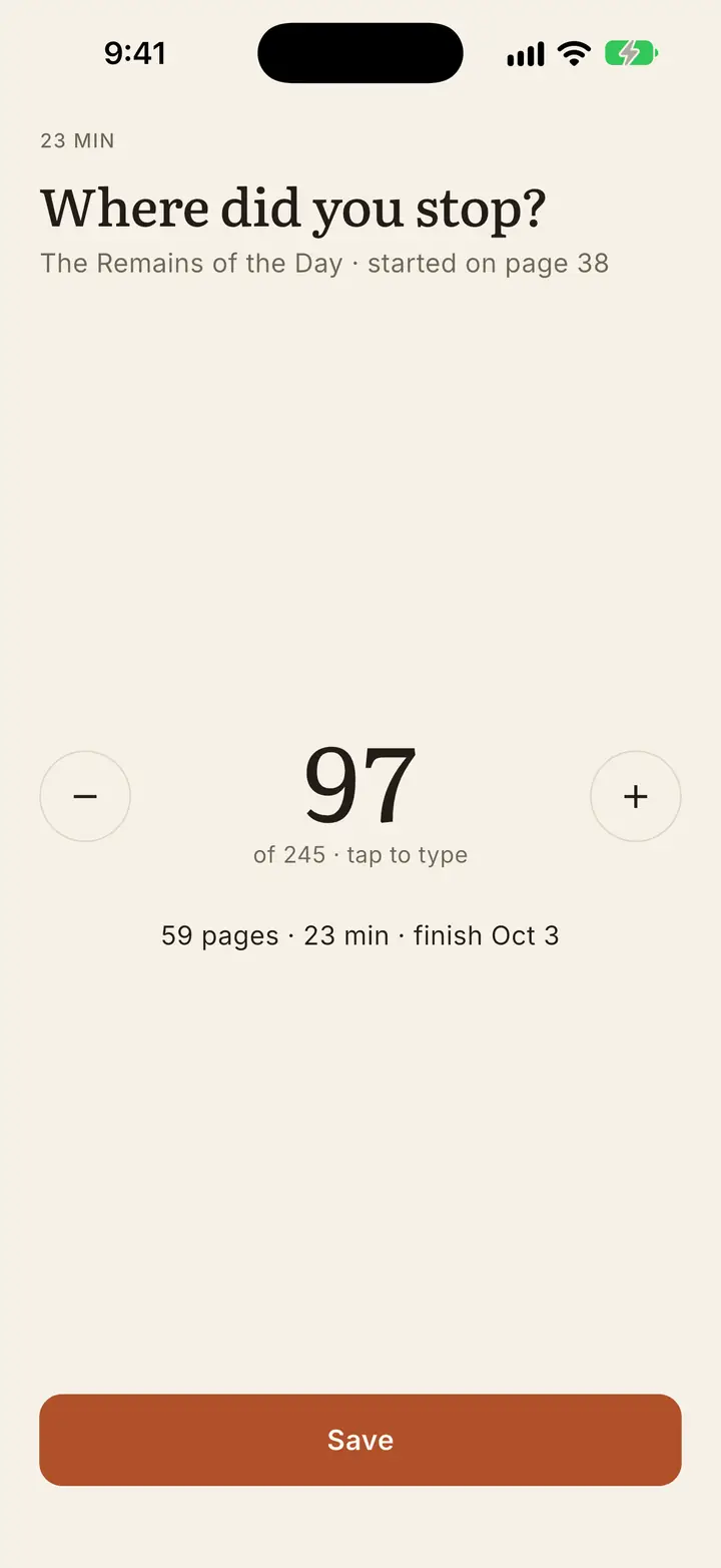 Reading Graph Tracker Reading tracker with timer and streaks from Pagehour